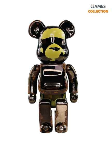 Bearbrick x A Bathing Ape 400% (28см)-thumb