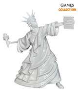 Фігурка Статуя Свободи факел Riot of Liberty Banksy білий (34 см)-thumb