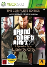 Grand The Auto 4: The Complete Edition (XBOX 360) Б/У-thumb