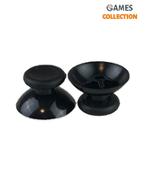 Cтики 2 шт Xbox 360 шляпка 3D аналога Black-thumb