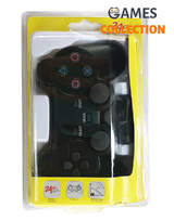 Джойстик (геймпад) бездротовий для PlayStation 2 PS2, чорний-thumb