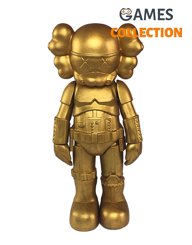 KAWS Star Wars Storm Trooper Companion Gold (25см) купить в Киеве