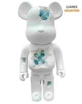 Bearbrick Art OverTurn Blue Crystal (Голубой Кристалл) 1000% (70см)-thumb