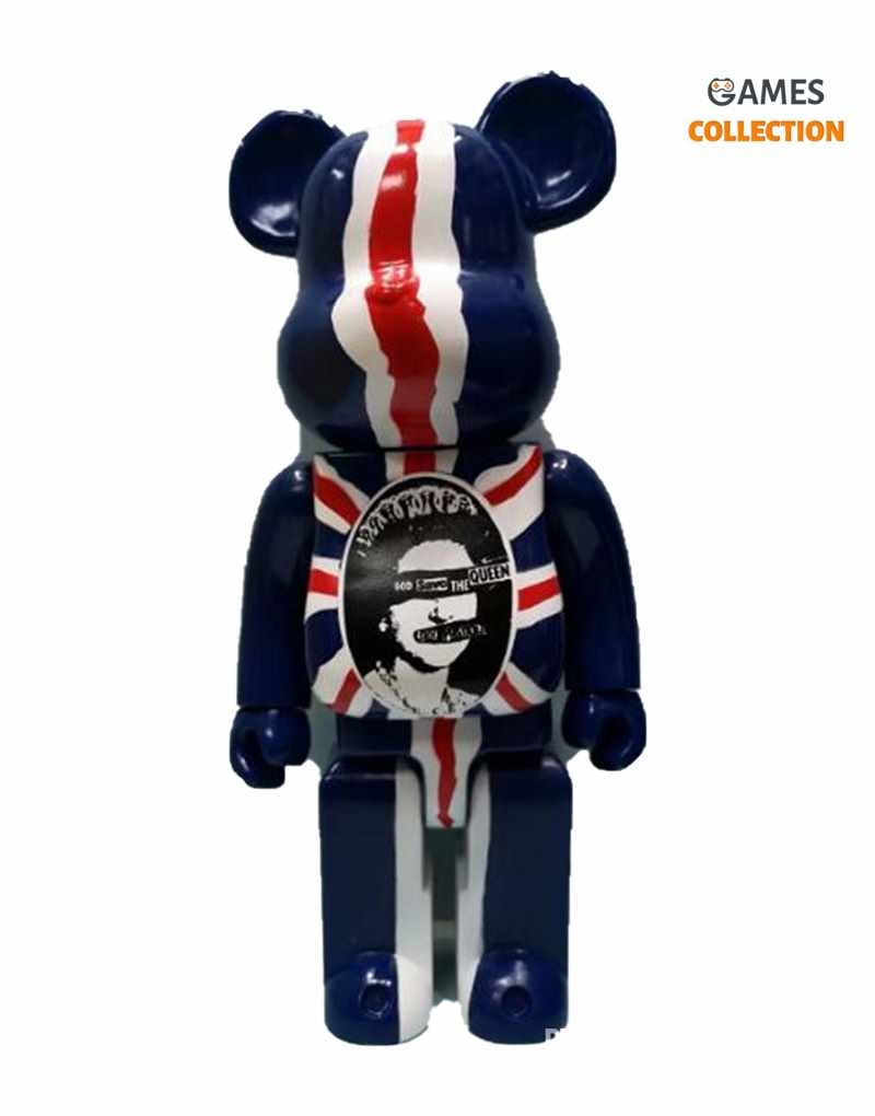 Bearbrick Британский Флаг 400% (28см)-thumb