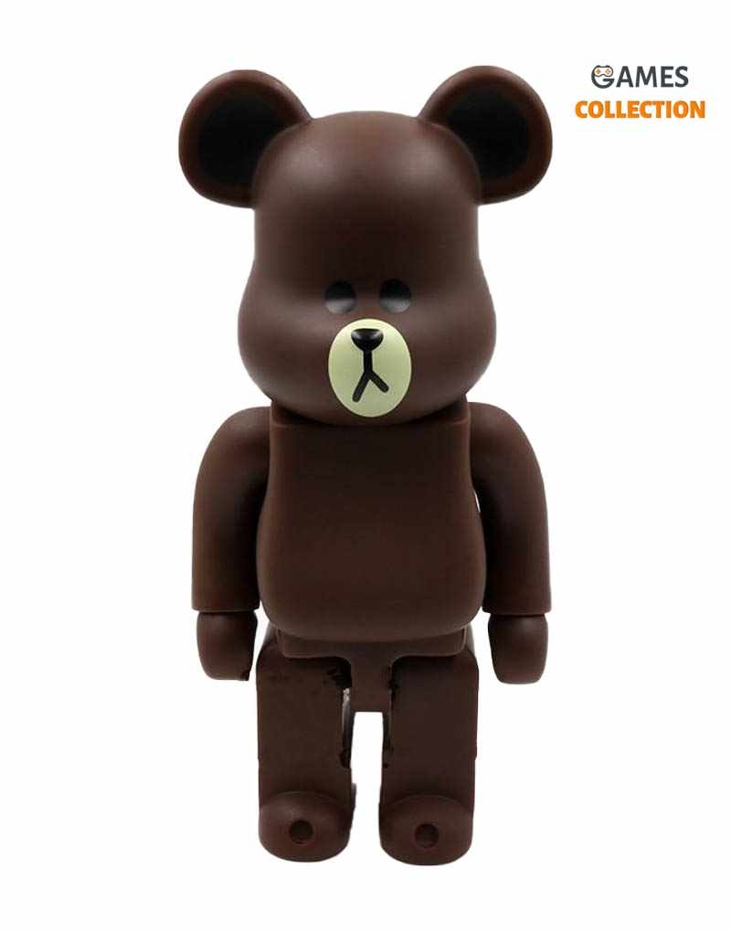 Bearbrick Коричневый Медведь 400% (28см)-thumb