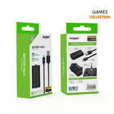 Аккумулятор XBOX Series S/X 1200 мАч + плетеный кабель 3м с индикатором зарядки (TYX 0634B)-thumb