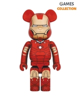 Bearbrick Iron Man Mark 3 400% (28cm)-thumb