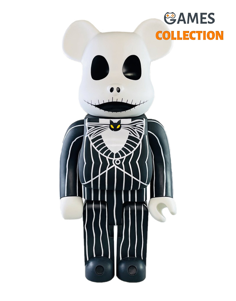 Bearbrick Jack Skellington Злой 1000% (70 см)-thumb