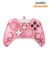 Проводной джойстик Xbox One Розовый-thumb