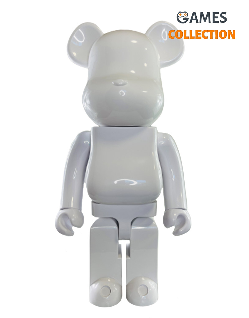 Bearbrick Белый Глянцевый ABS 1000% (70см)-thumb