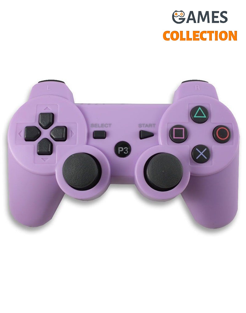 Сиреневый Беспроводной Джойстик (PS3)-thumb