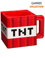 Кружка JINX Minecraft — Plastic TNT Red Mug (290 мл)-thumb