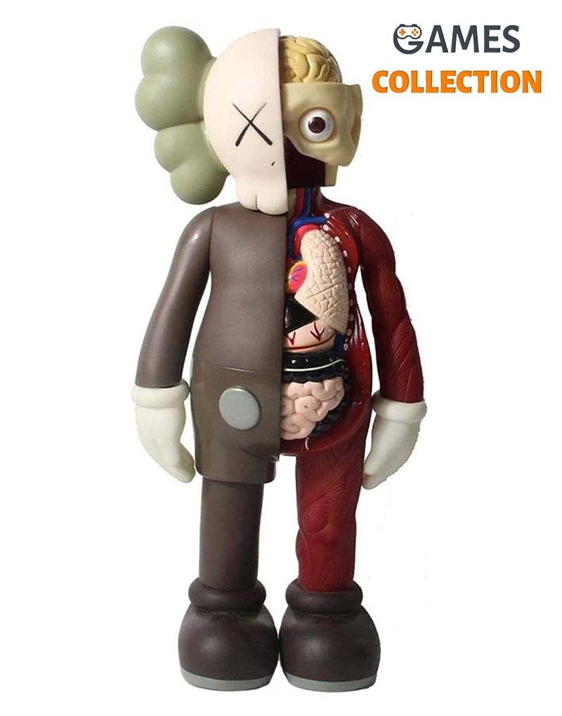 KAWS DISSECTED COMPANION коричневый 37см-thumb