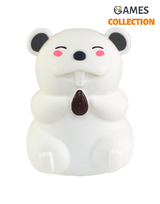 Силиконовый Ночник Бобер Коричневый (Светильник)-thumb