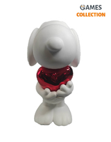 Фігурка Snoopy Heart білий з червоним серцем (29см)-thumb