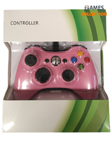 Дротовий геймпад Xbox 360 / Windows Джойстик USB (Рожевий)-thumb