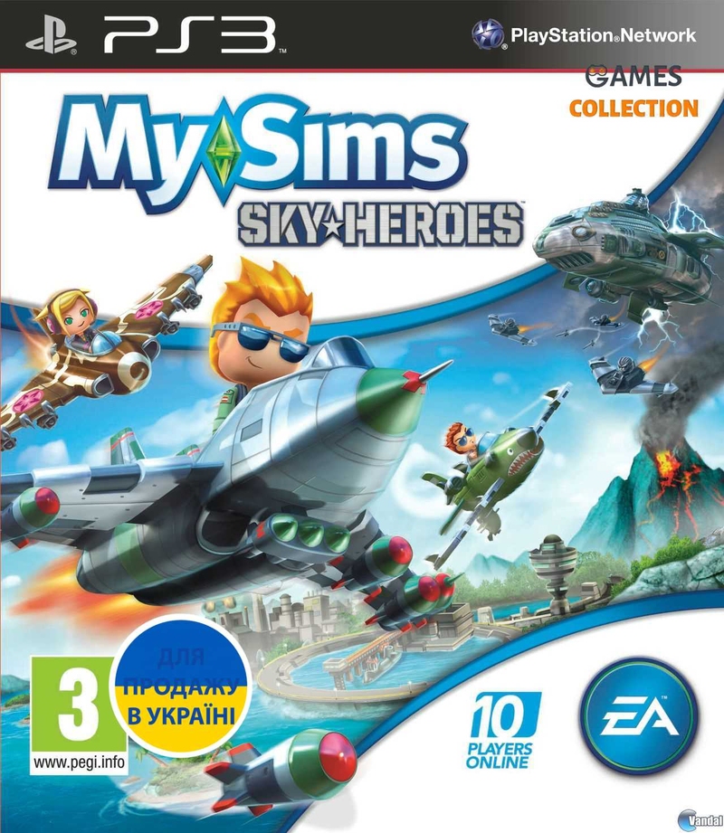 MySims: Sky Heroes (PS3)-thumb