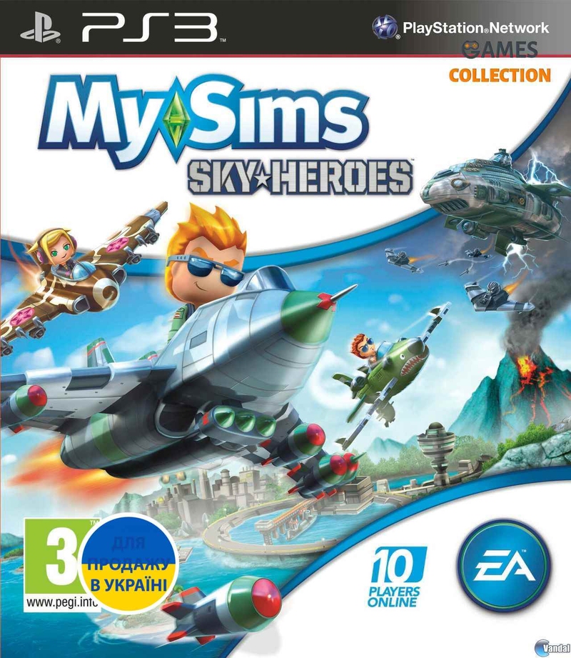 MySims: Sky Heroes (PS3) Б/У-thumb