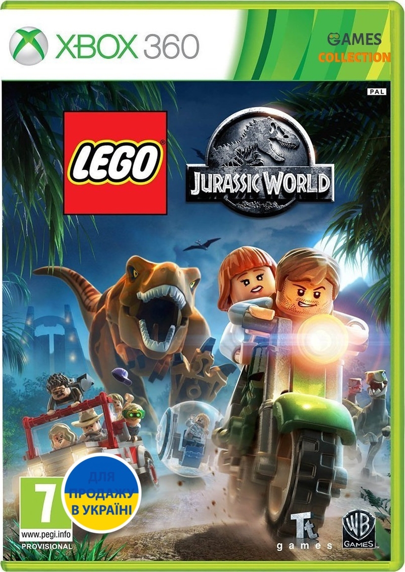LEGO Jurassic World (XBOX 360) Б/У-thumb