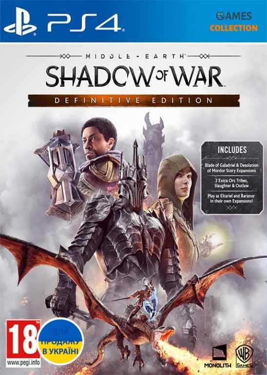 Middle-Earth: Shadow of War Definitive Edition (PS4)-thumb