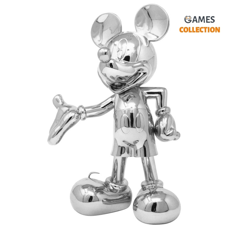 Фігурка Міккі Маус Mickey Welcome (Срібний металік) 30см-thumb