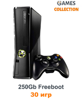 Xbox 360 Slim/E 250 Gb Freeboot + 30 Игр-thumb