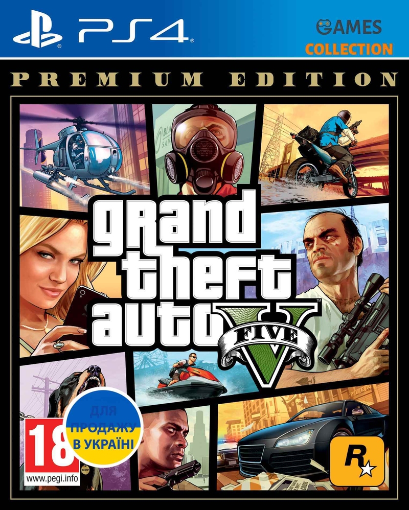 Grand Theft Auto V: Premium Edition (PS4)-thumb