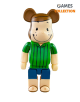 Bearbrick Peanuts Peppermint Patty Зеленый 400% (28 см)-thumb