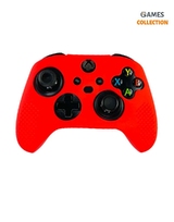 Силиконовый чехол для геймпада Xbox One/Series X/S (Красный)-thumb