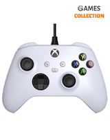 Дротовий контролер для Xbox S, X / Xbox One / Windows 10, 11 (білий)-thumb