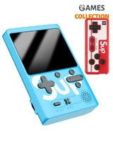 Портативная приставка M6 3.0 TFT 8 BIT Classic 500 in 1 Синяя-thumb