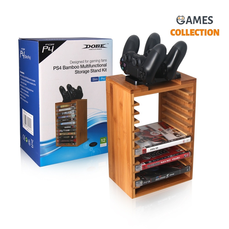 Бамбуковый стенд TP4-026 (PS4/Slim/PRO/XONE)-thumb