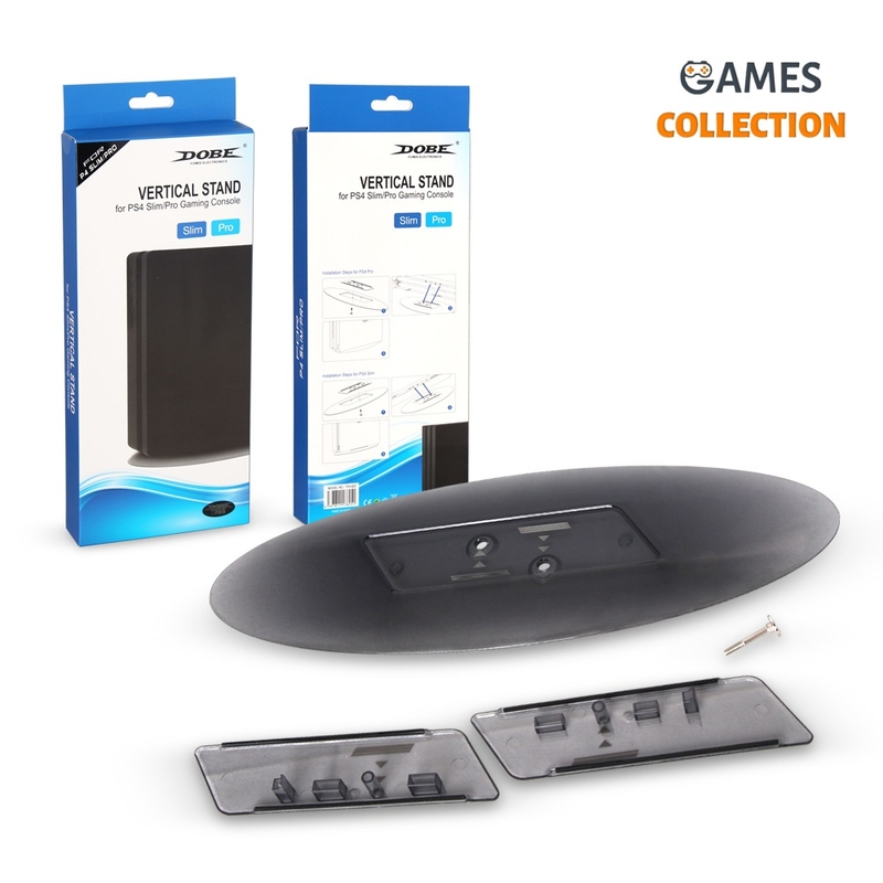 Вертикальная подставка DOBE (прозрачная) TP4-825(PS4/SLIM/PRO)-thumb
