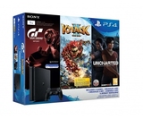 PS4 Slim 1TB (PS4 Slim) + GT Sport + Knack 2 + Uncharted: утраченное наследие-thumb