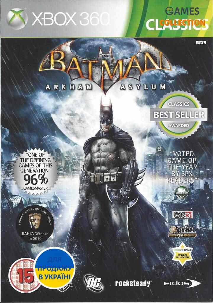 Batman: Arkham Asylum (XBOX 360)-thumb
