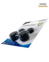 Стики накладки для джойстика PS5/PS4 Набор Черные-thumb