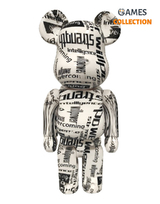 Bearbrick Абстракція №5 400% (28см)-thumb