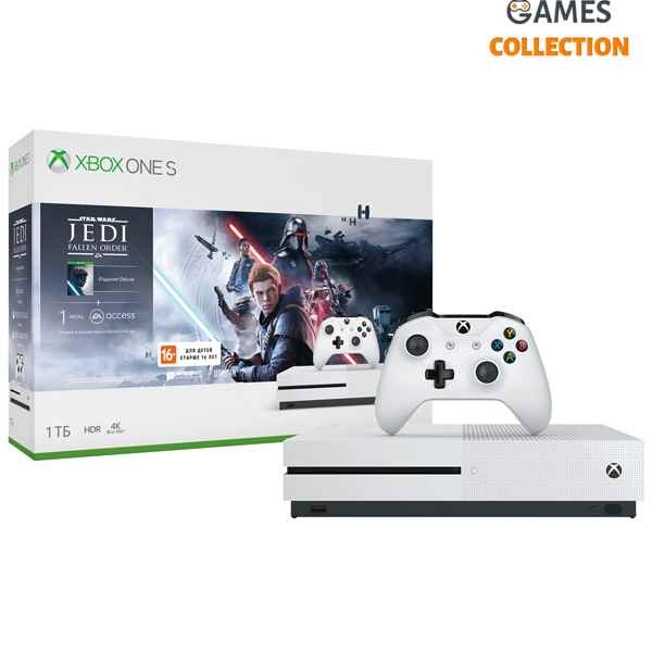 Xbox One Slim 1 TB + Jedi: Fallen Order (XBox One)-thumb