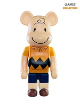 Bearbrick Чарли Браун Peanuts 1000% (70см)-thumb