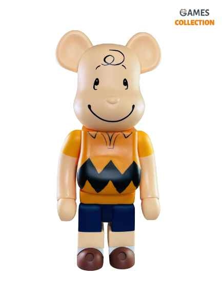 Bearbrick Чарли Браун Peanuts 1000% (70см)-thumb