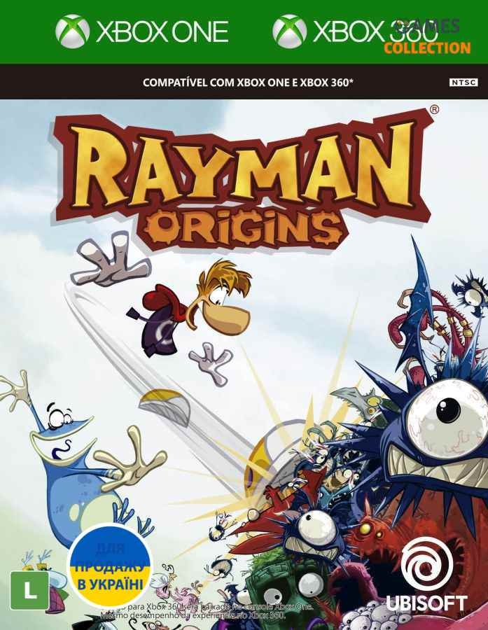 Rayman Origins (Xbox 360/Xbox One) Б/у-thumb