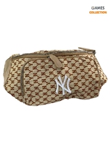 Сумка-бананка Принт (Бежевая)-thumb