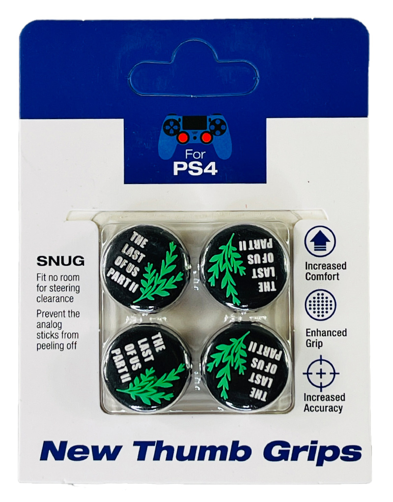 Стики для джойстика PS5/PS4 Last of us II Green (Облегающие)-thumb