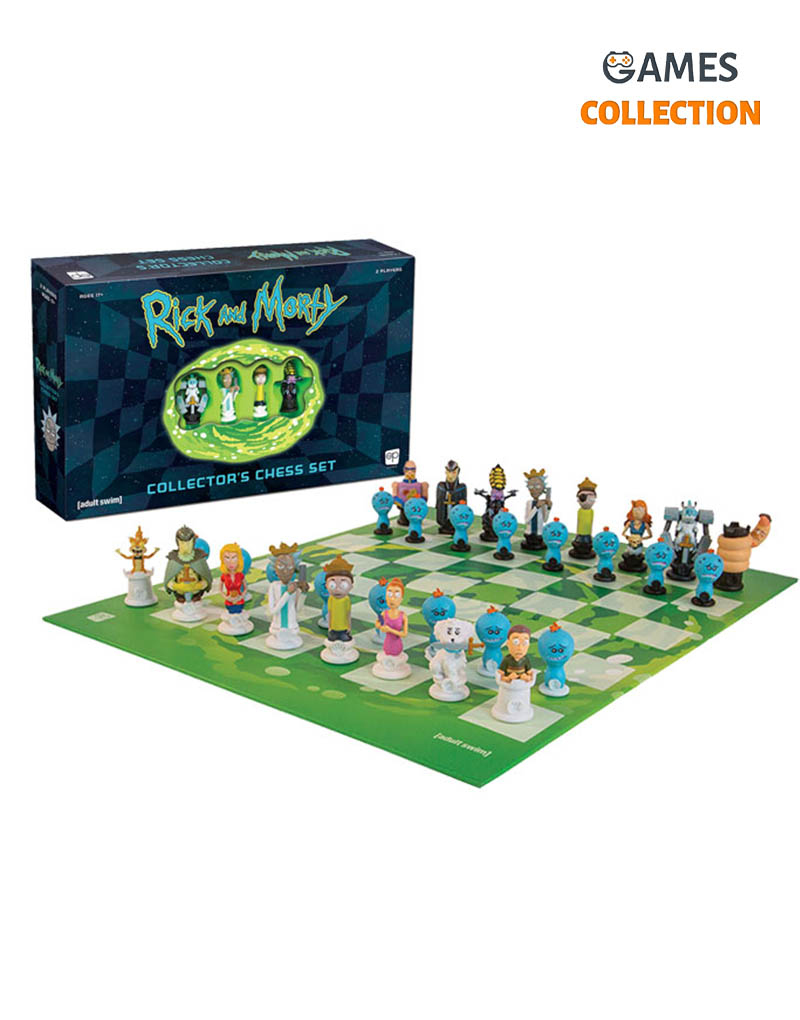 Шахи Рік і Морті (Rick and Morty Collector’s Chess Set)-thumb