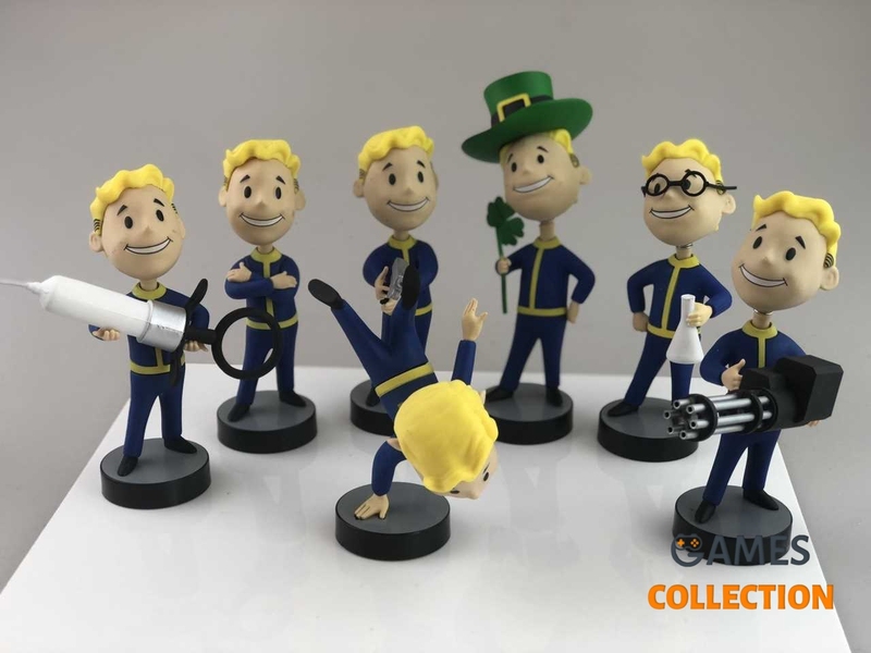 Фигурки Fallout Vault Boy Коллекция 7 Персонажей-thumb