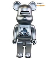 Bearbrick x XLarge x Hajime Sorayama Silver 1000% (70 см)-thumb