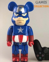 Bearbrick Captain America 400% (28см)-thumb