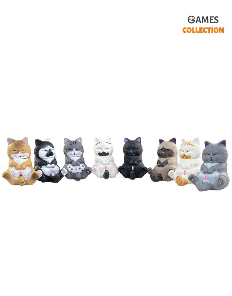 Фигурки сидячих Котиков 10см-thumb