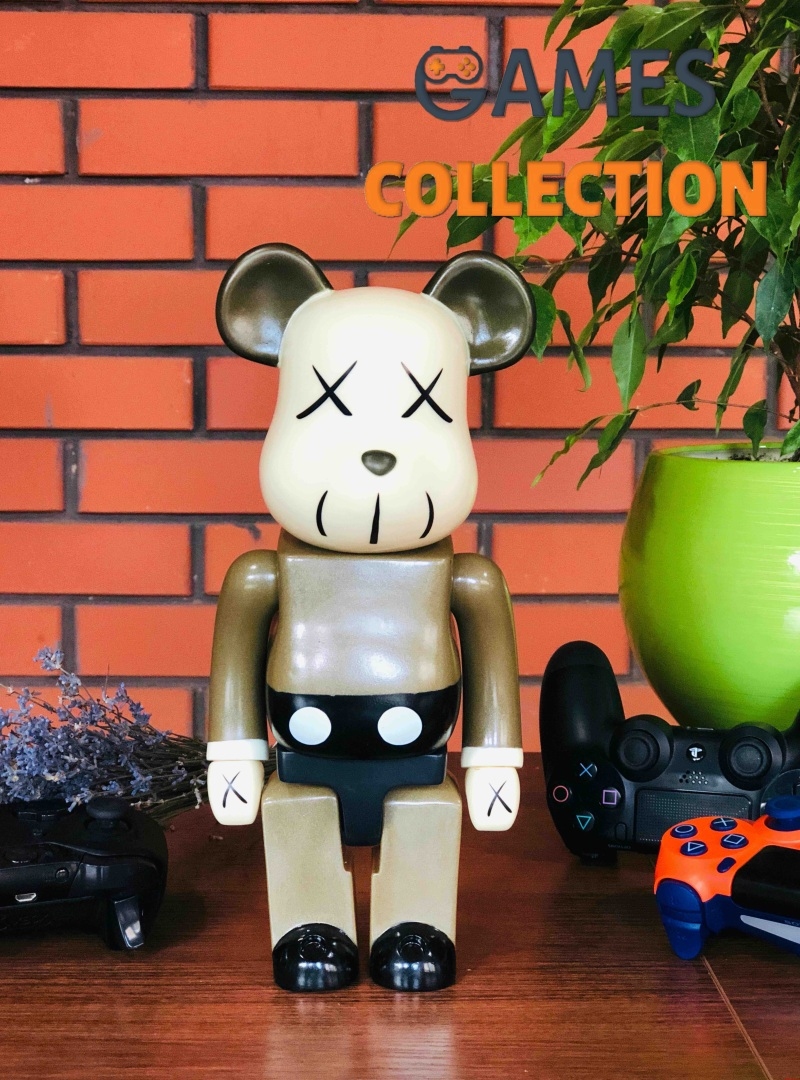 Bearbrick KAWS Brown 400% (28 см)-thumb