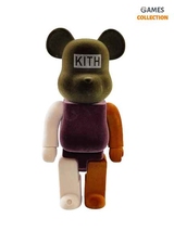 Bearbrick x Kith Коричневий 400% (28 см)-thumb